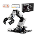 Robotic Arm Building Blocks Set, Engineering Kits for Kids Age 8-12, Technic Coding Robot Toys for Kids Adults, 1029 Blocks STEM Education Projects Set, APP & Remote Control, Rechargeable Toy. Invention Arena